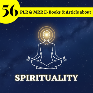 56 Spirituality PLR eBooks and articles | plr bundle resell rights | e book commercial use