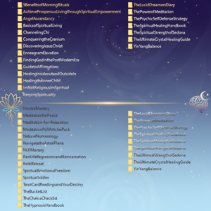 56 Spirituality PLR eBooks and articles | plr bundle resell rights | e book commercial use