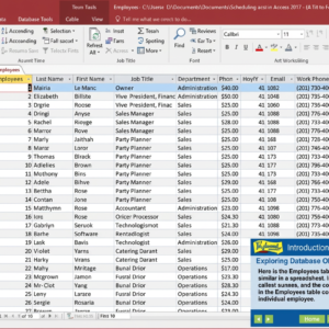 Microsoft Access 2016