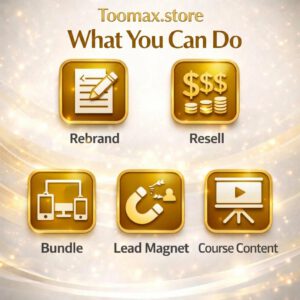 111+ Page Digital Marketing Ebook (PLR + Master Resell Rights) | Canva Editable