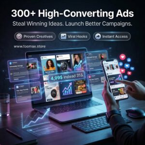 300+ Ads Swipe File – Proven High-Converting Ads, Hooks & Creative Ideas (Marketing Inspiration Pack)
