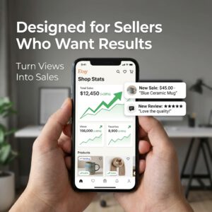 Etsy Shop Mockup Bundle – 80+ Printables, Listing Templates & Instagram Mockups (Canva Editable)