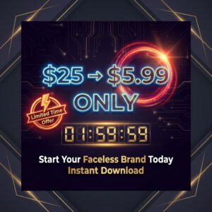 Ultimate Faceless Content Bundle – 200+ Viral Reels, Videos & Canva Templates (PLR + MRR)