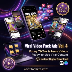 46 Viral Animated Vertical Videos Bundle — TikTok, Instagram Reels & YouTube Shorts | Instant MP4 Download