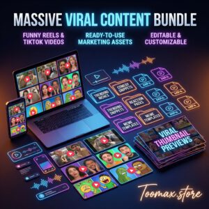 46 Viral Animated Vertical Videos Bundle — TikTok, Instagram Reels & YouTube Shorts | Instant MP4 Download