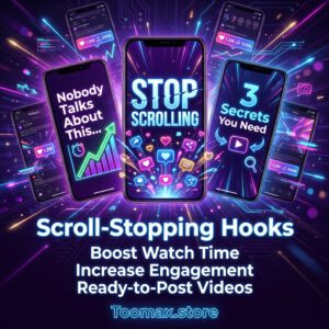 1,000+ Viral Hook Videos Bundle with PLR & MRR Rights — TikTok, Instagram Reels & YouTube Shorts | Instant Download