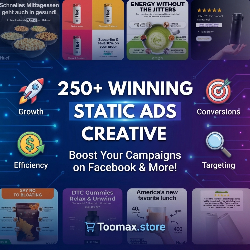 250+ Winning Canva Ad Templates Bundle — Facebook, Instagram & TikTok Ads with PLR Resell Rights - Image 9