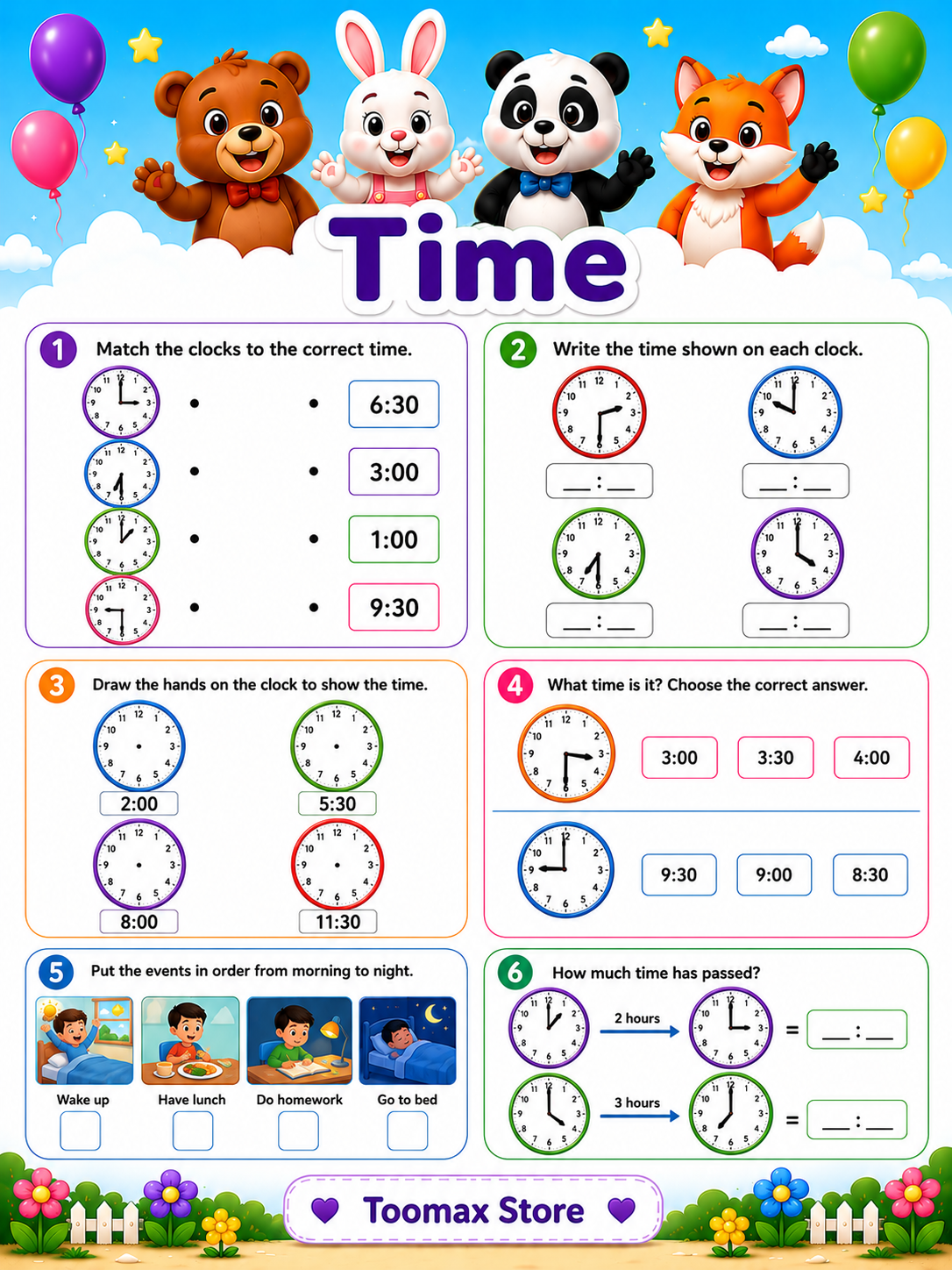 Math Workbook for Kids Printable PDF | Preschool & Kindergarten Math Worksheets | Number Recognition, Counting & Tracing Activities | Homeschool Learning Pack | Instant Download - Image 10
