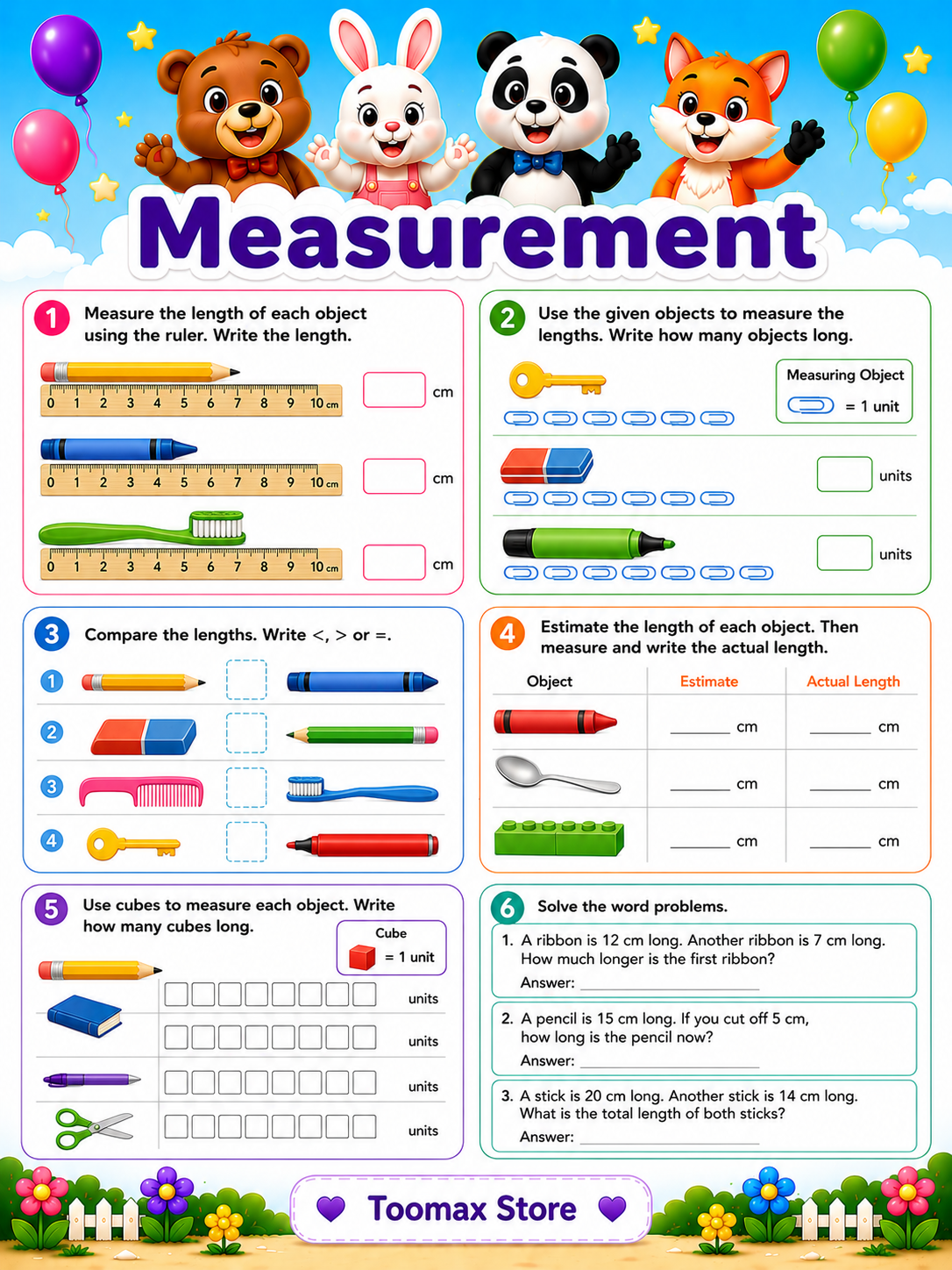 Math Workbook for Kids Printable PDF | Preschool & Kindergarten Math Worksheets | Number Recognition, Counting & Tracing Activities | Homeschool Learning Pack | Instant Download - Image 9