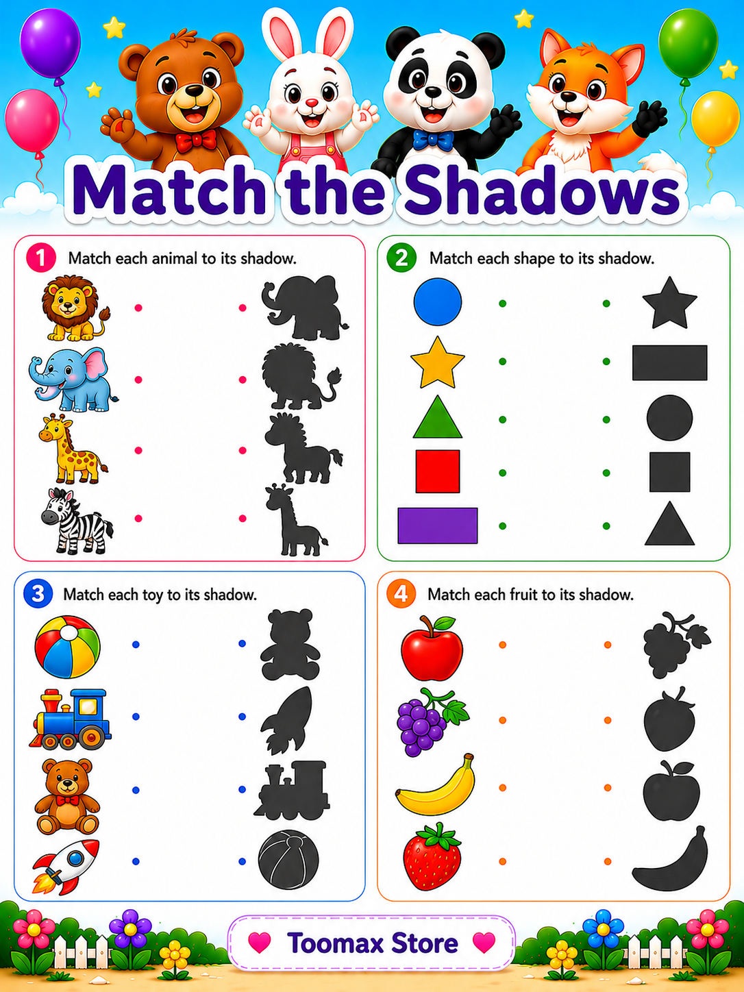Math Workbook for Kids Printable PDF | Preschool & Kindergarten Math Worksheets | Number Recognition, Counting & Tracing Activities | Homeschool Learning Pack | Instant Download - Image 6