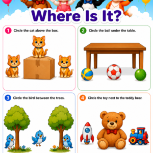 Math Workbook for Kids Printable PDF | Preschool & Kindergarten Math Worksheets | Number Recognition, Counting & Tracing Activities | Homeschool Learning Pack | Instant Download