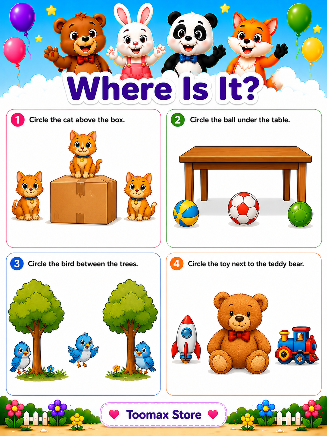 Math Workbook for Kids Printable PDF | Preschool & Kindergarten Math Worksheets | Number Recognition, Counting & Tracing Activities | Homeschool Learning Pack | Instant Download - Image 5