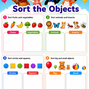 Math Workbook for Kids Printable PDF | Preschool & Kindergarten Math Worksheets | Number Recognition, Counting & Tracing Activities | Homeschool Learning Pack | Instant Download
