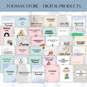 2026 PLR Canva Template Bundle — 250+ Digital Planners, Journals & Trackers with Master Resell Rights | Weekly Updated Vault